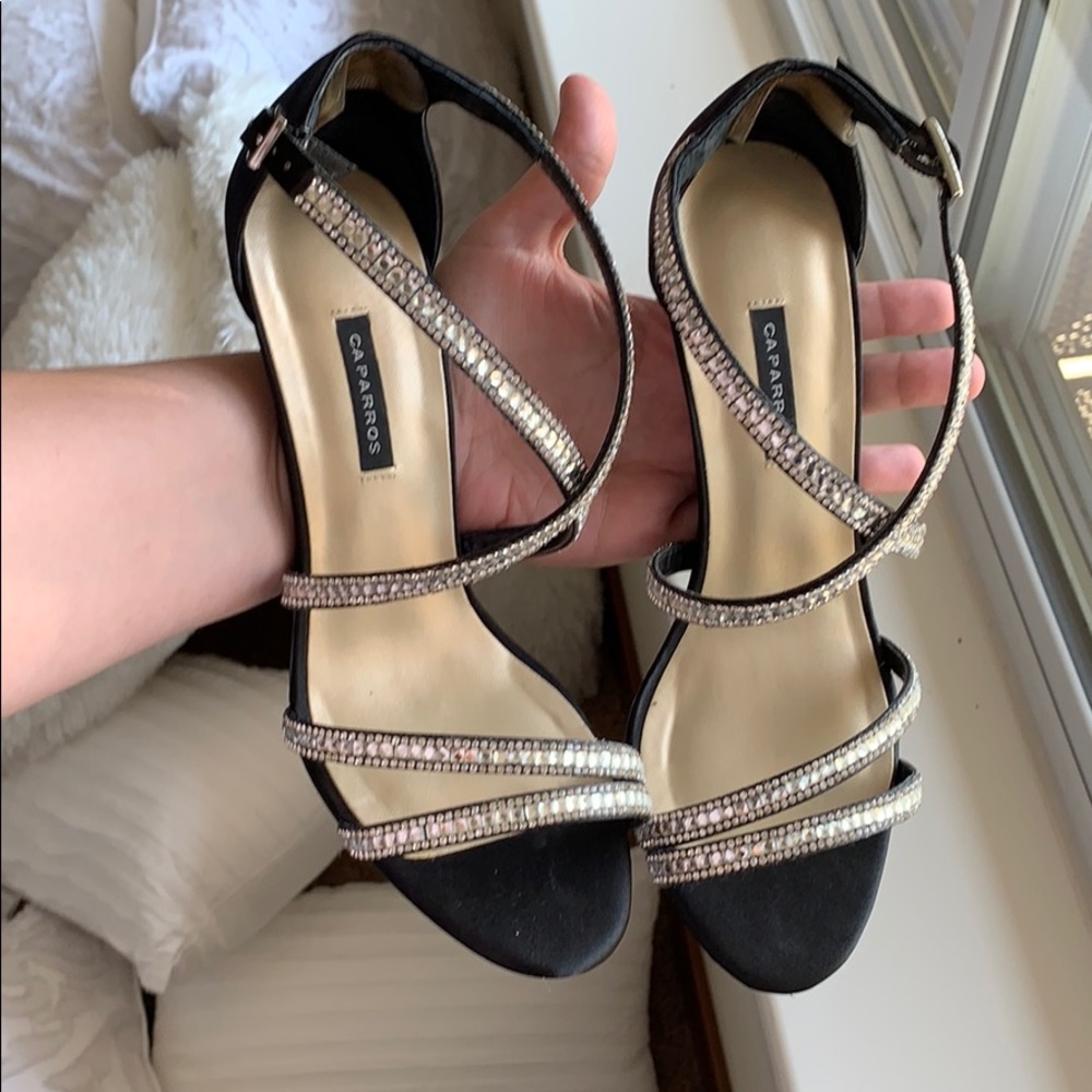 ๐2x HOST PICK๐ Caparros Black Sandals - Picture 6 of 8